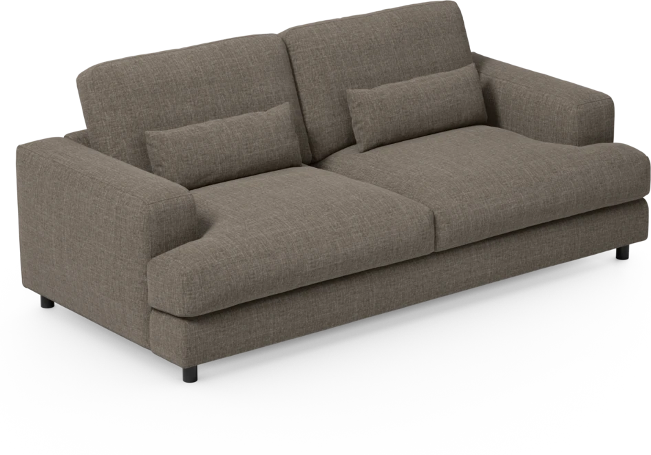 Noma - 3-sits soffa - Brun