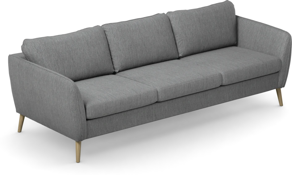 County - 3-sits soffa - Grå