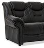 Lotus - 3-sits soffa - Svart