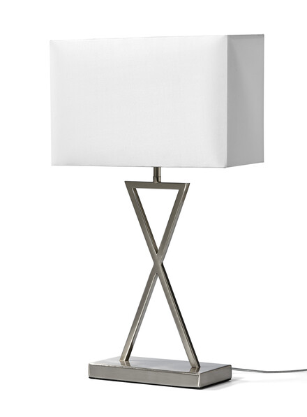 Palais - Bordslampa, H54 B27 cm - Vit