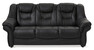 Lotus - 3-sits soffa - Svart