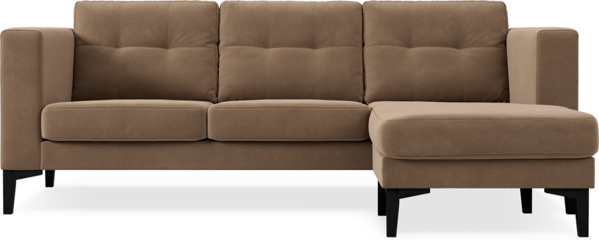 Rio - 3-sits soffa med schäslong höger - Beige