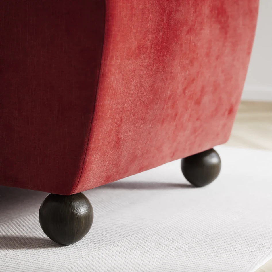 Madison Lux - Hörnsoffa 2+3-sits, hörn 2 - Rosa