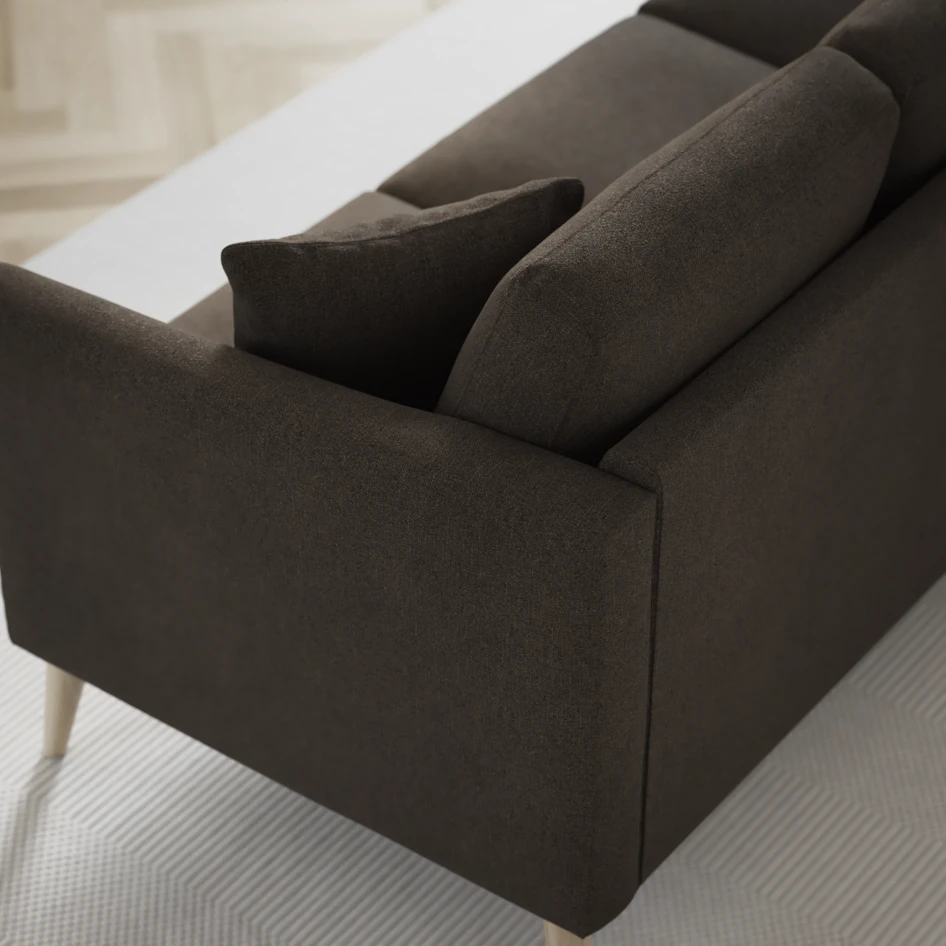 Eden - 2-sits soffa - Brun