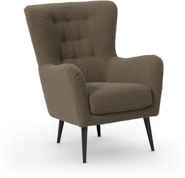 Cordelia - Fåtölj - Brun