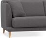 Macy Lux - 3-sits soffa - Grå