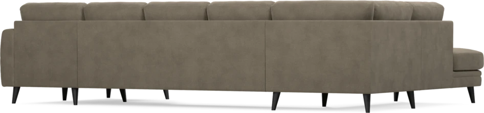 Eden - 3-sits soffa med divan vänster och schäslong höger - Beige