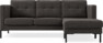 Rio - 3-sits soffa med schäslong höger - Grå