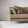 Harper - 4-sits med schäslong XL vänster - Brun