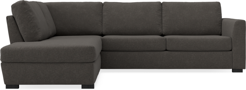 Friday - 2,5-sits soffa med divan vänster - Grå