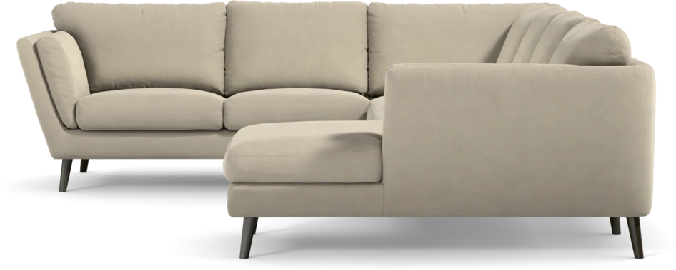 Madison Lux - Hörnsoffa med schäslong höger - Beige