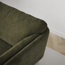 Madison Lux - 2-sits soffa med divan vänster och schäslong höger - Grön