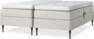 Delux Sense - Ställbar säng, dubbelsäng med bäddmadrass - Beige