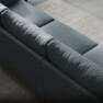 Impression - 3-sits soffa med schäslong vänster - Blå