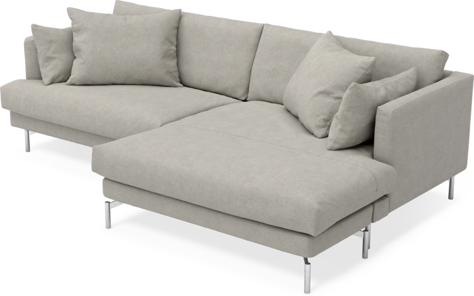 Harper - 4-sits med schäslong XL höger - Beige