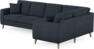 Eden - Hörnsoffa, 3+1-sits - Blå