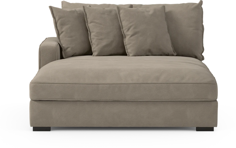 Rossi - Schäslong XL vänster - Beige