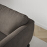 Madison - 2-sits soffa med schäslong höger - Brun