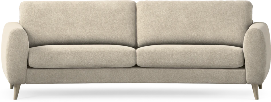 Bridge - 3-sits soffa svängd - Beige