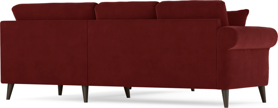 Eden - Hörnsoffa, 2+2-sits - Röd