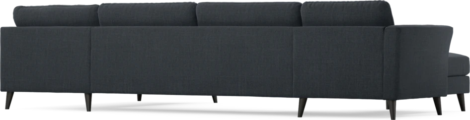 Bridge - 3-sits soffa med schäslong vänster och divan höger - Blå