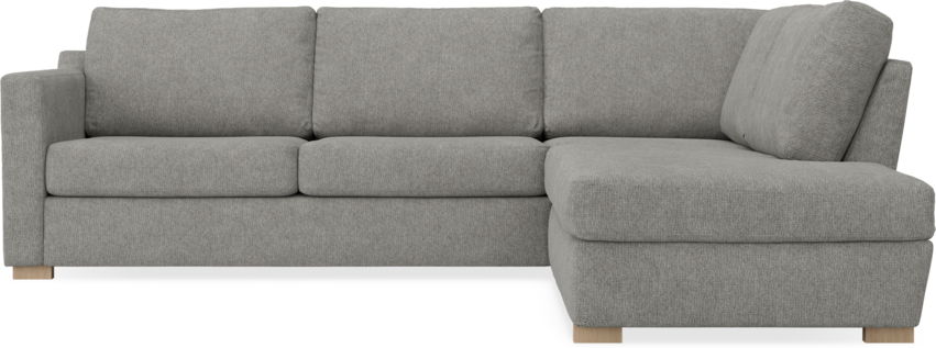 Friday - 2,5-sits soffa med divan höger - Grå