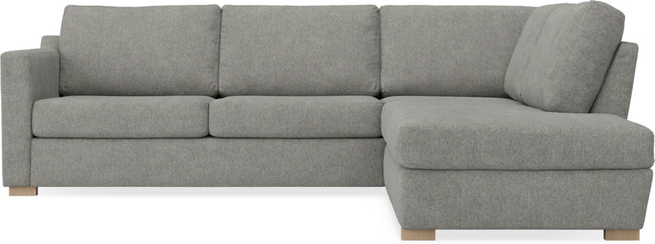 Friday - 2,5-sits soffa med divan höger - Grå