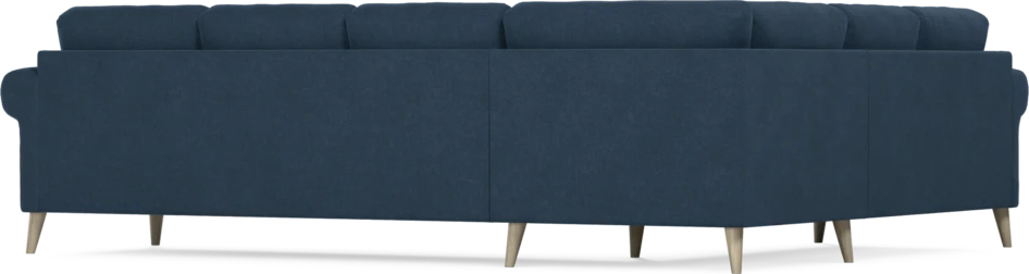 Eden - Hörnsoffa, 2+3-sits - Blå