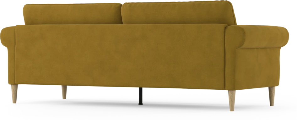 Bridge - 4-sits soffa - Gul