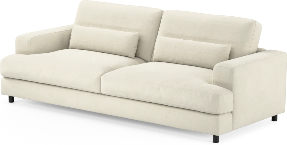 Noma - 4-sits soffa - Vit