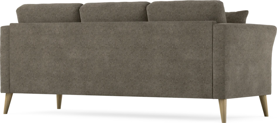 Eden - 3-sits soffa - Brun