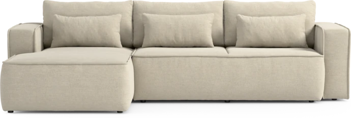 Ide, Bäddsoffa 3-sits med schäslong vänster