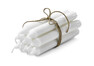 Skymning - Kronljus, H 19 cm, brinntid 6,5 h, 20-pack - Vit