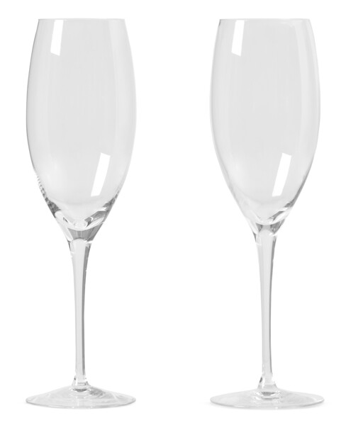 Premier - Champagneglas, H 23 Ø 6,9 cm, 30 cl, 2-pack - Vit