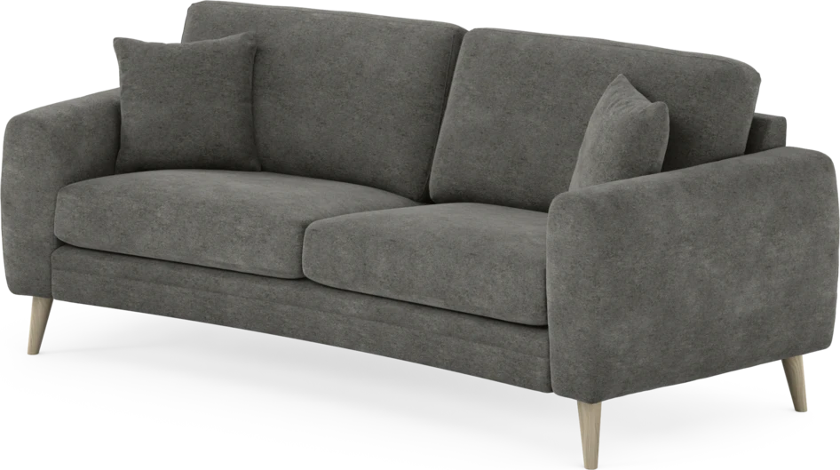 Eden - 2,5-sits soffa svängd - Grå