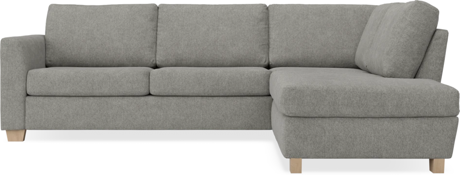 Friday - 2,5-sits soffa med divan höger - Grå