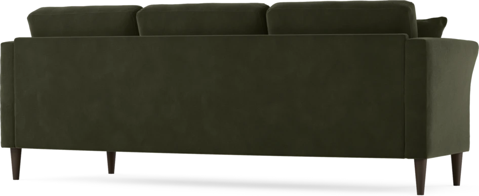 Eden - 3-sits soffa svängd - Grön