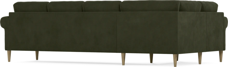 Eden - Hörnsoffa, 1+3-sits - Grön