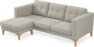 Rio - 3-sits soffa med schäslong vänster - Beige