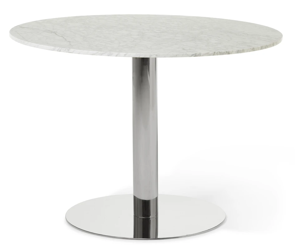 Tiffany - Matbord, Ø 106 cm - Grå