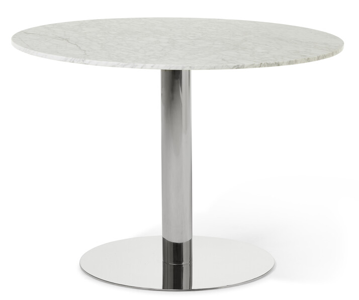 Tiffany - Matbord, Ø 106 cm - Grå