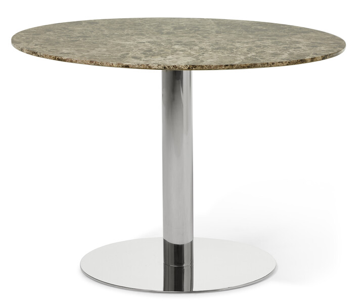 Tiffany - Matbord, Ø 106 cm - Grå