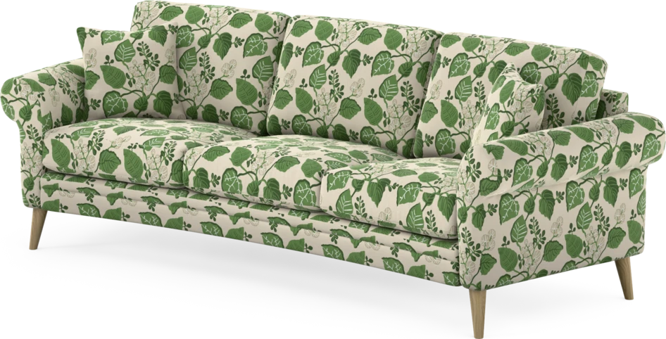 Eden - 3-sits soffa svängd - Flerfärgad