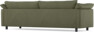 Cherrie - 4-sits soffa, hel dyna, fast klädsel - Grön