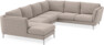 Madison - Hörnsoffa med schäslong vänster - Beige
