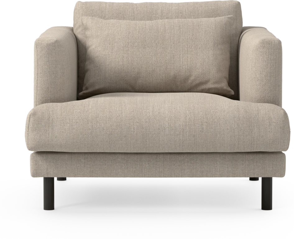 Harper - Fåtölj, 75 cm - Beige