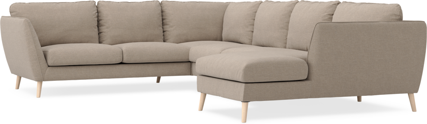 Madison - Hörnsoffa med schäslong höger - Beige