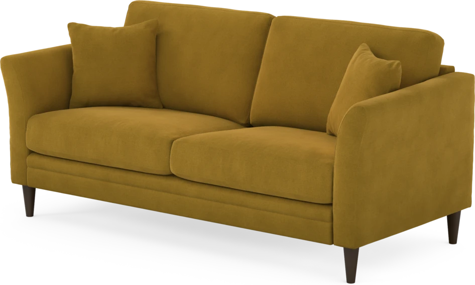 Eden - 2,5-sits soffa - Gul