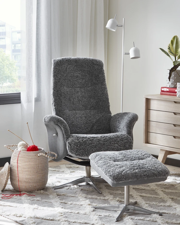 Ullrik - Fåtölj med fotpall - inspiration