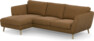 Madison Lux - 2-sits soffa med schäslong vänster - Brun